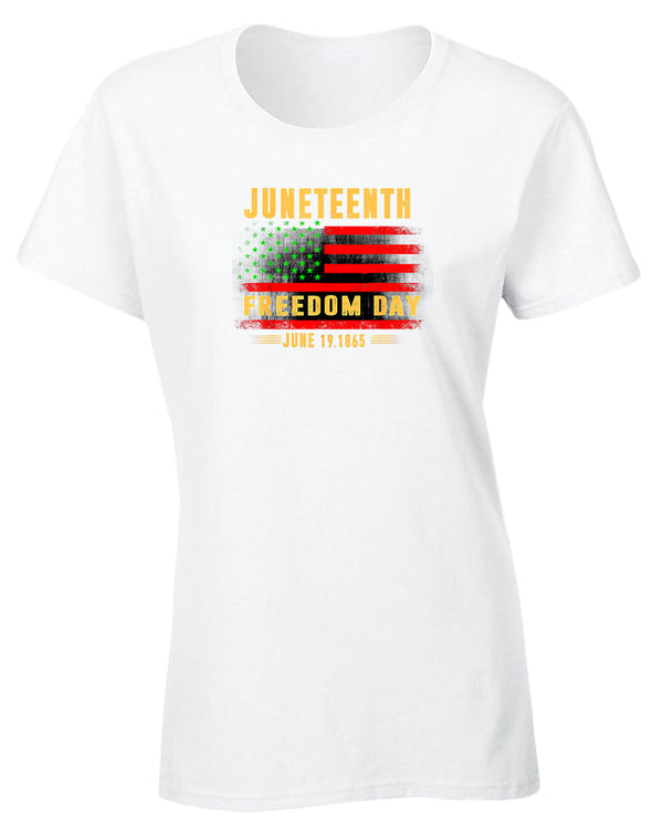 Freedom day june 19 1865 t-shirt juneteenth tees - Fivestartees