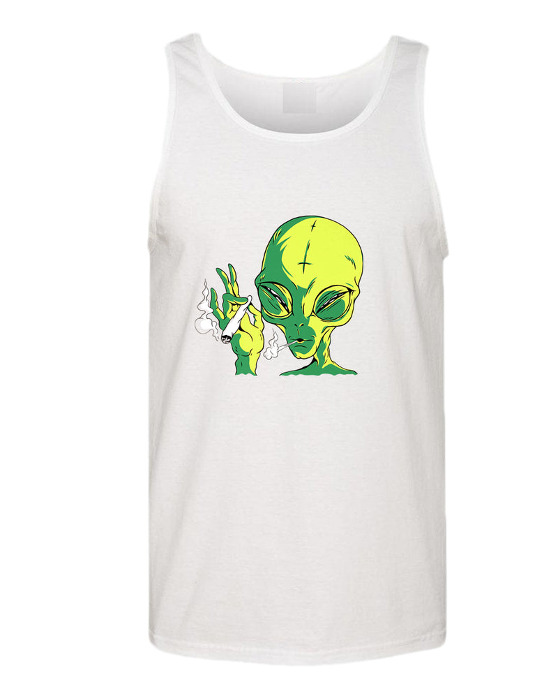 Alien smoke tank top - Fivestartees