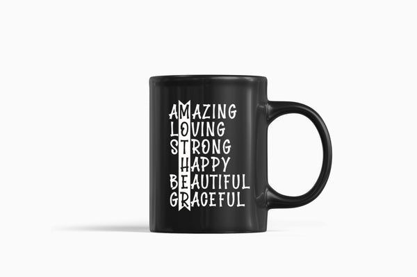 Amazing, loving strong beautiful mom Coffee Mug - Fivestartees