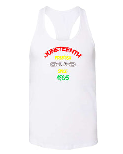 Chain broke tank top Free-ish since 1865 tank top juneteenth tank top - Fivestartees