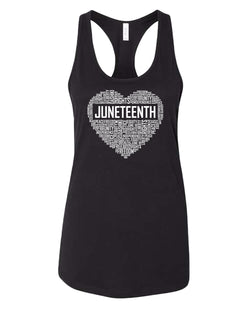 Juneteenth freedom, right unity tank top - Fivestartees