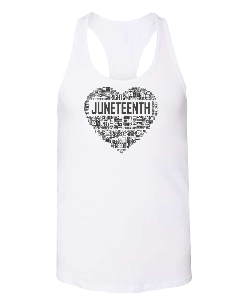 Juneteenth freedom, right unity tank top - Fivestartees