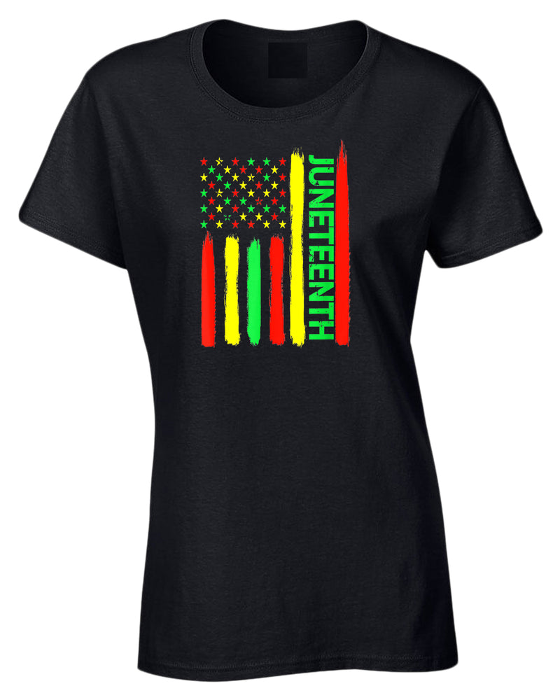 Juneteenth American flag t-shirt - Fivestartees