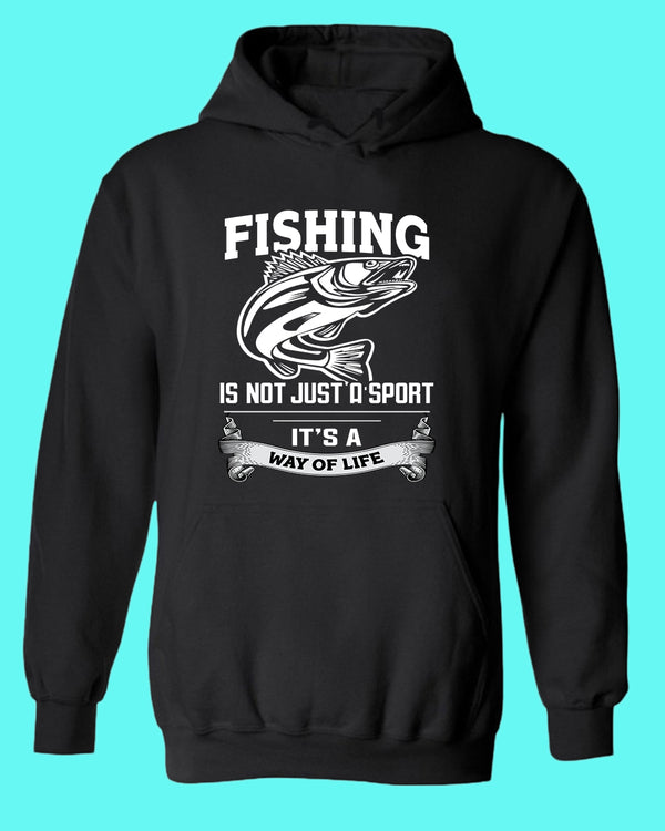 Fishing is not just a sport, it's a way of life shirt, fishing hoodie - Fivestartees