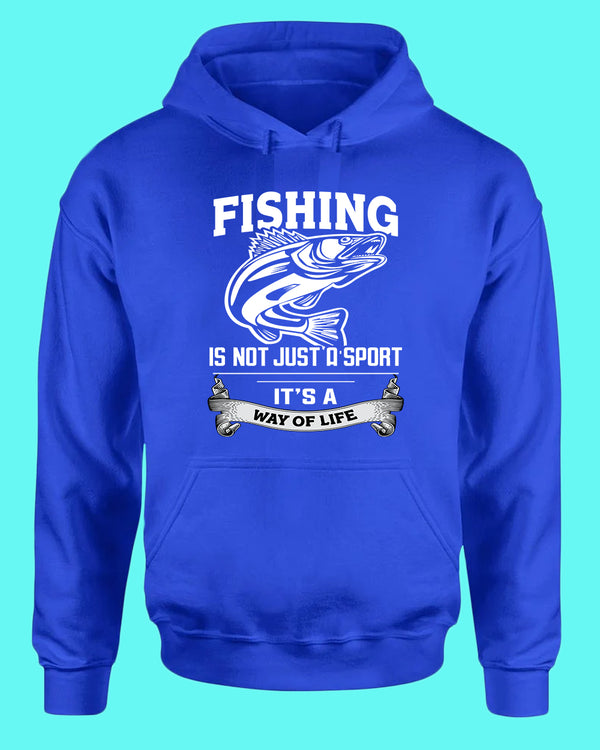 Fishing is not just a sport, it's a way of life shirt, fishing hoodie - Fivestartees