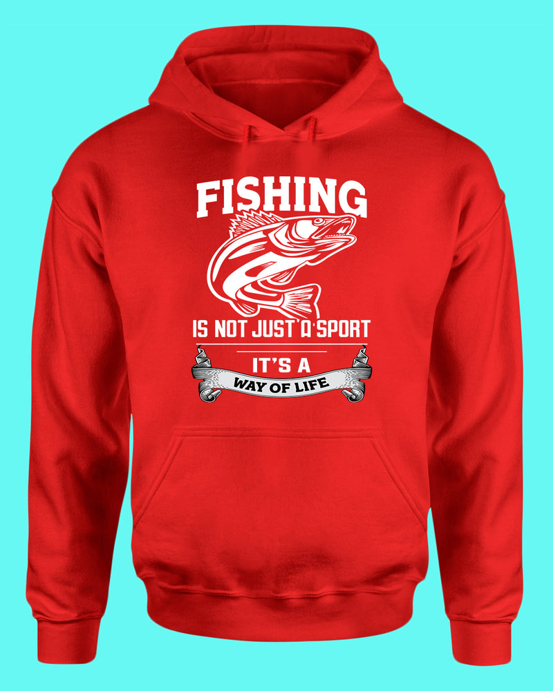 Fishing is not just a sport, it's a way of life shirt, fishing hoodie - Fivestartees