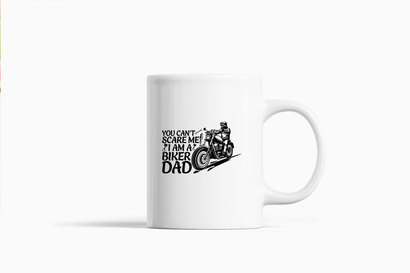 You can't scare me, i'm a biker dad Coffee Mug, biker Coffee Mug - Fivestartees