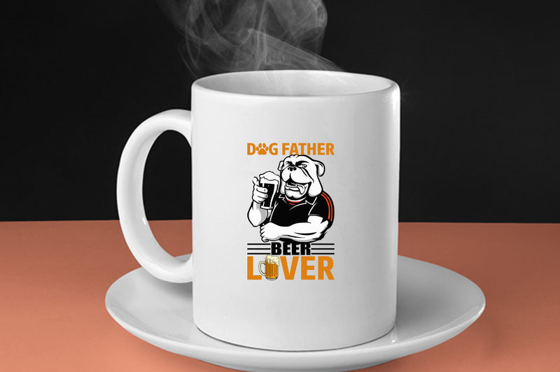 Dog father beer lover Coffee Mug, daddy Coffee Mug papa Coffee Mugs - Fivestartees