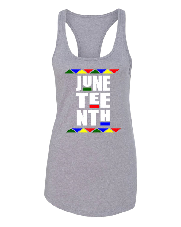 Juneteenth colorful tank top - Fivestartees