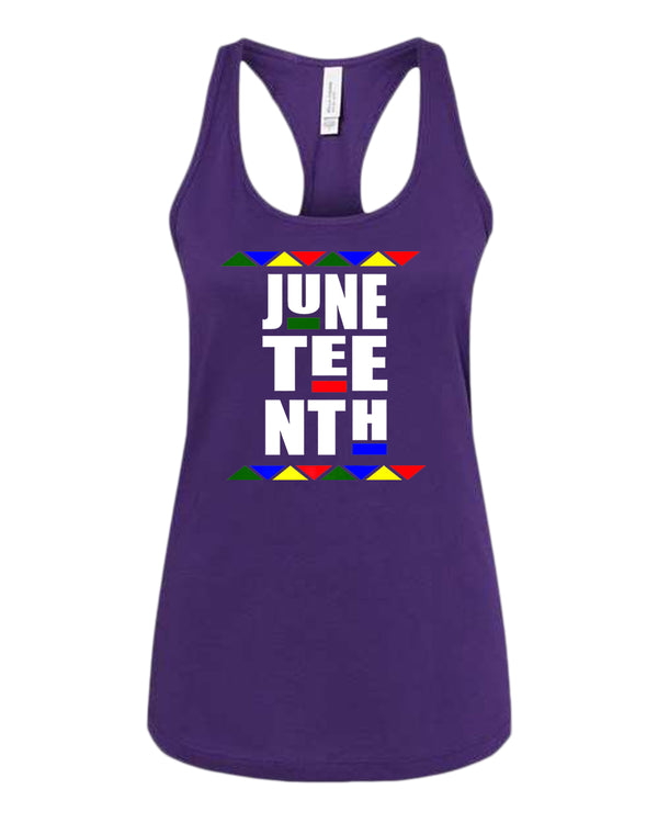 Juneteenth colorful tank top - Fivestartees