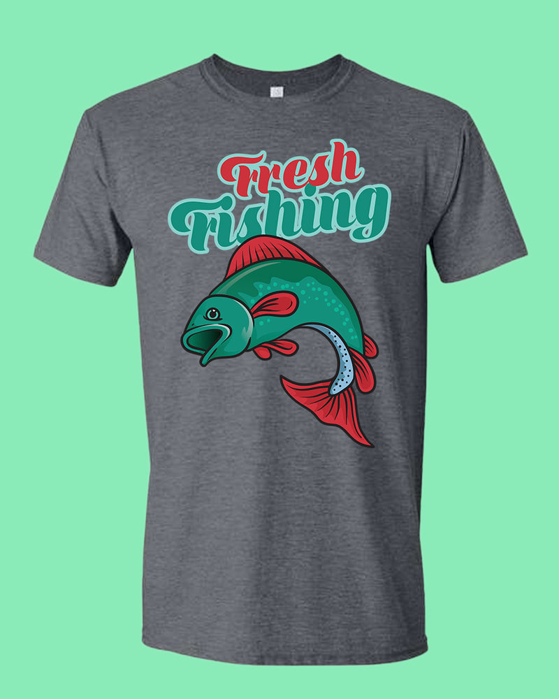 Fresh fishing t-shirt, fisherman shirt - Fivestartees