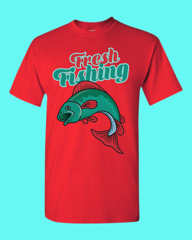 Fresh fishing t-shirt, fisherman shirt - Fivestartees