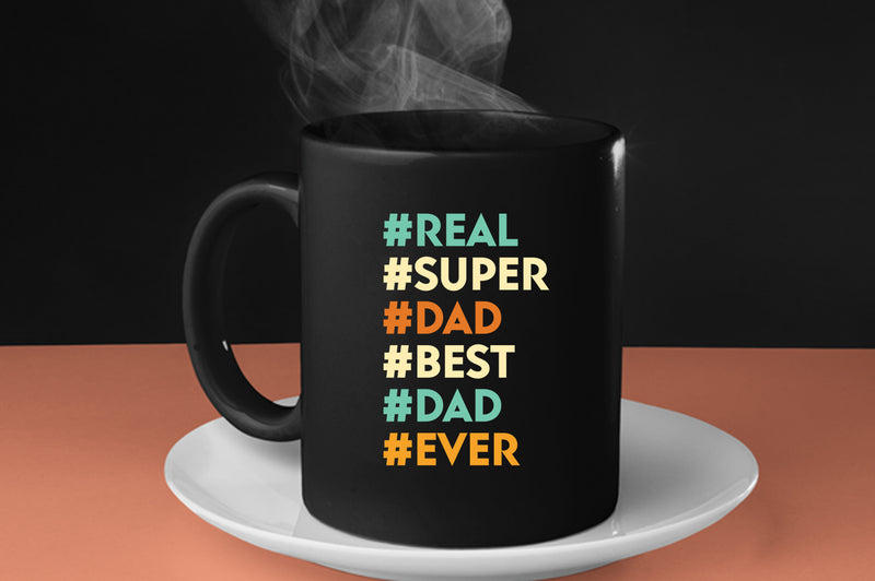 Real super dad best dad ever Coffee Mug, father's day gift - Fivestartees