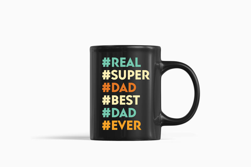 Real super dad best dad ever Coffee Mug, father's day gift - Fivestartees