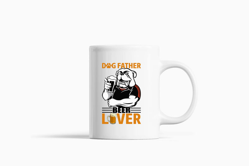 Dog father beer lover Coffee Mug, daddy Coffee Mug papa Coffee Mugs - Fivestartees