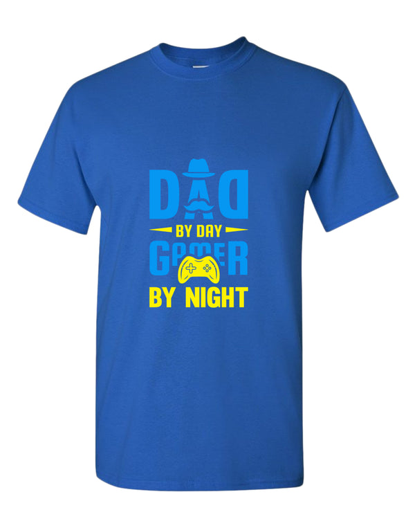 Dad by day gamer by night t-shirt, gamer dad t-shirt - Fivestartees