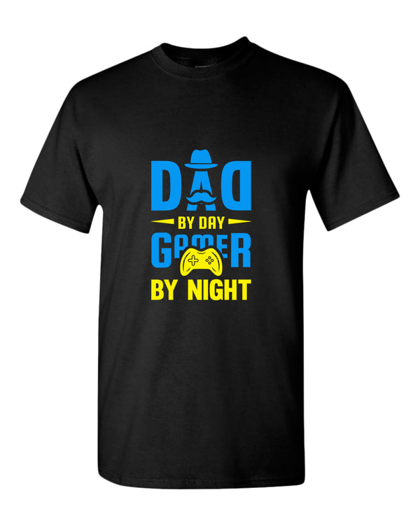 Dad by day gamer by night t-shirt, gamer dad t-shirt - Fivestartees