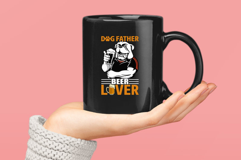 Dog father beer lover Coffee Mug, daddy Coffee Mug papa Coffee Mugs - Fivestartees