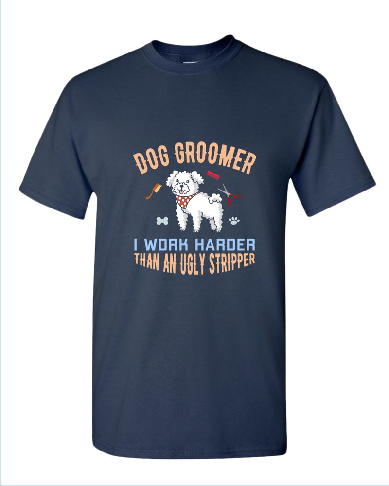 Dog groomer t-shirt, funny dog groomer tees - Fivestartees
