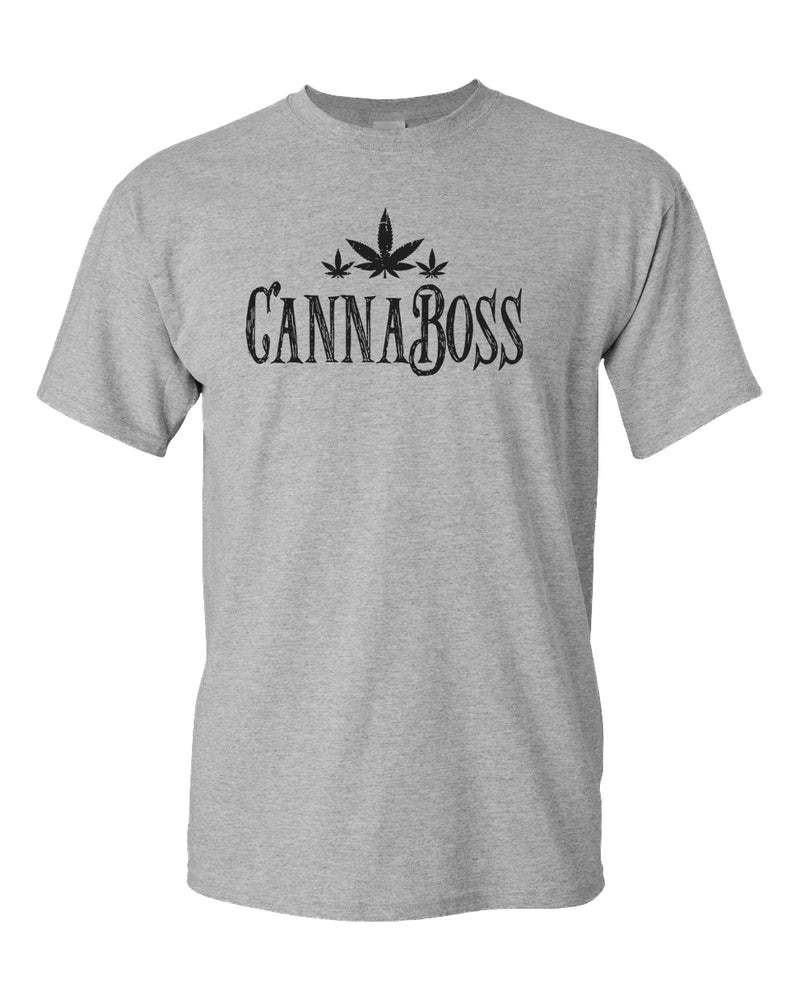 Cannaboss T-shirt funny smoke leaf t-shirt - Fivestartees