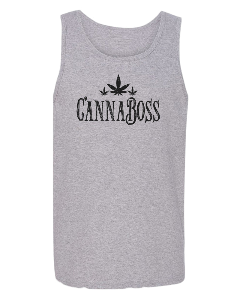 Cannaboss tank top funny smoke leaf tank top - Fivestartees