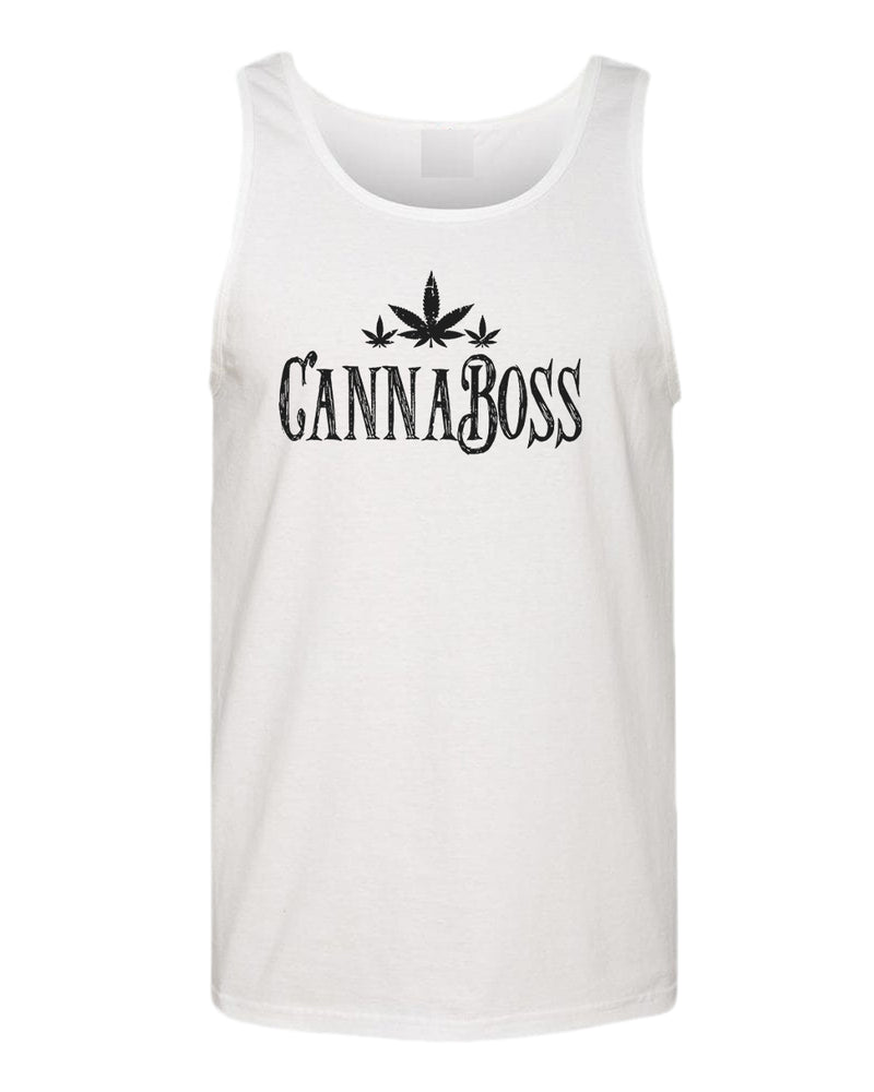 Cannaboss tank top funny smoke leaf tank top - Fivestartees