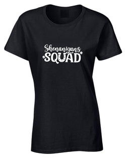 Shamrock Squad t-shirt women st patrick's day t-shirt - Fivestartees