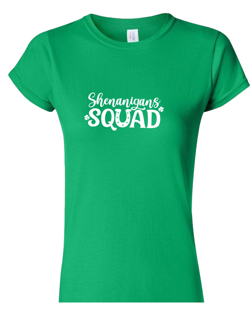 Shamrock Squad t-shirt women st patrick's day t-shirt - Fivestartees