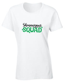 Shamrock Squad t-shirt women st patrick's day t-shirt - Fivestartees