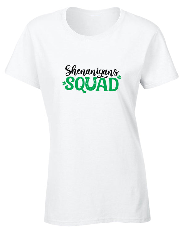 Shamrock Squad t-shirt women st patrick's day t-shirt - Fivestartees