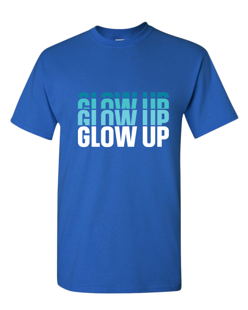 Glow up t-shirt, motivational t-shirt, inspirational tees, casual tees - Fivestartees