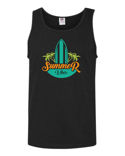 Summer vibes tank top, palm trees tees, summer tank top, beach party tank top - Fivestartees