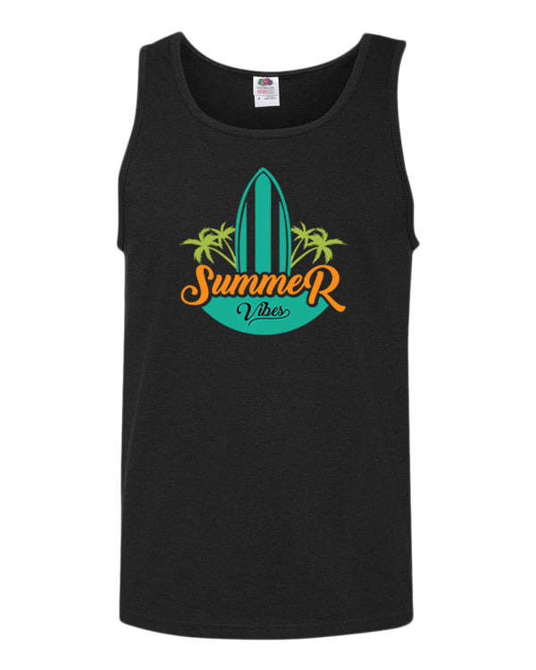Summer vibes tank top, palm trees tees, summer tank top, beach party tank top - Fivestartees