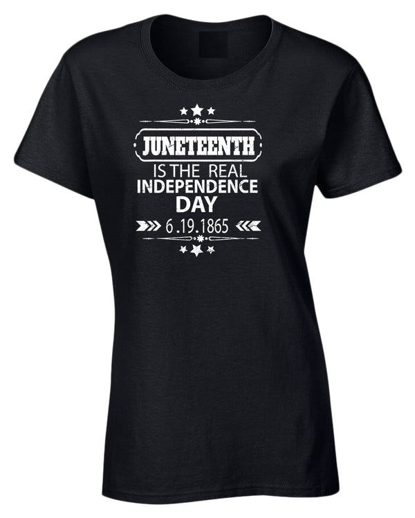 Juneteenth is the real independence day t-shirt - Fivestartees