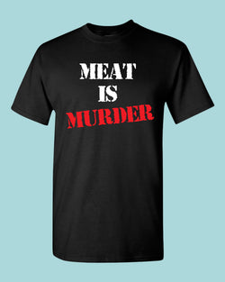 Meat is Murder T-shirt, vegetarian T-shirt - Fivestartees