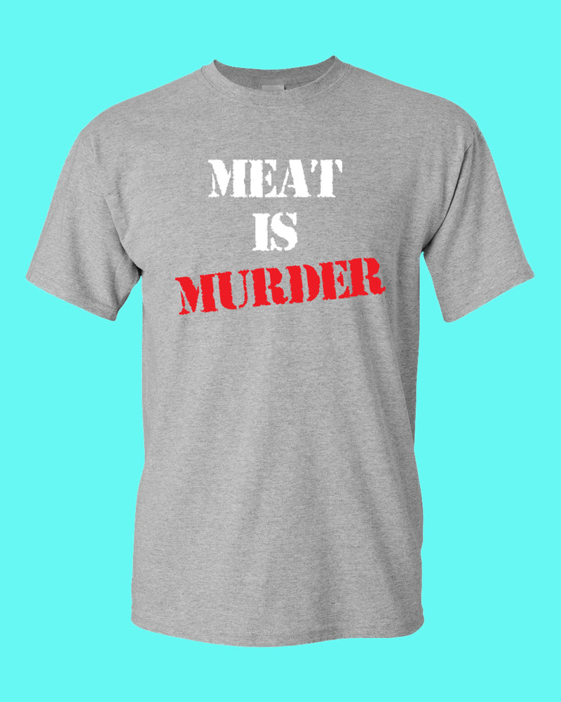 Meat is Murder T-shirt, vegetarian T-shirt - Fivestartees