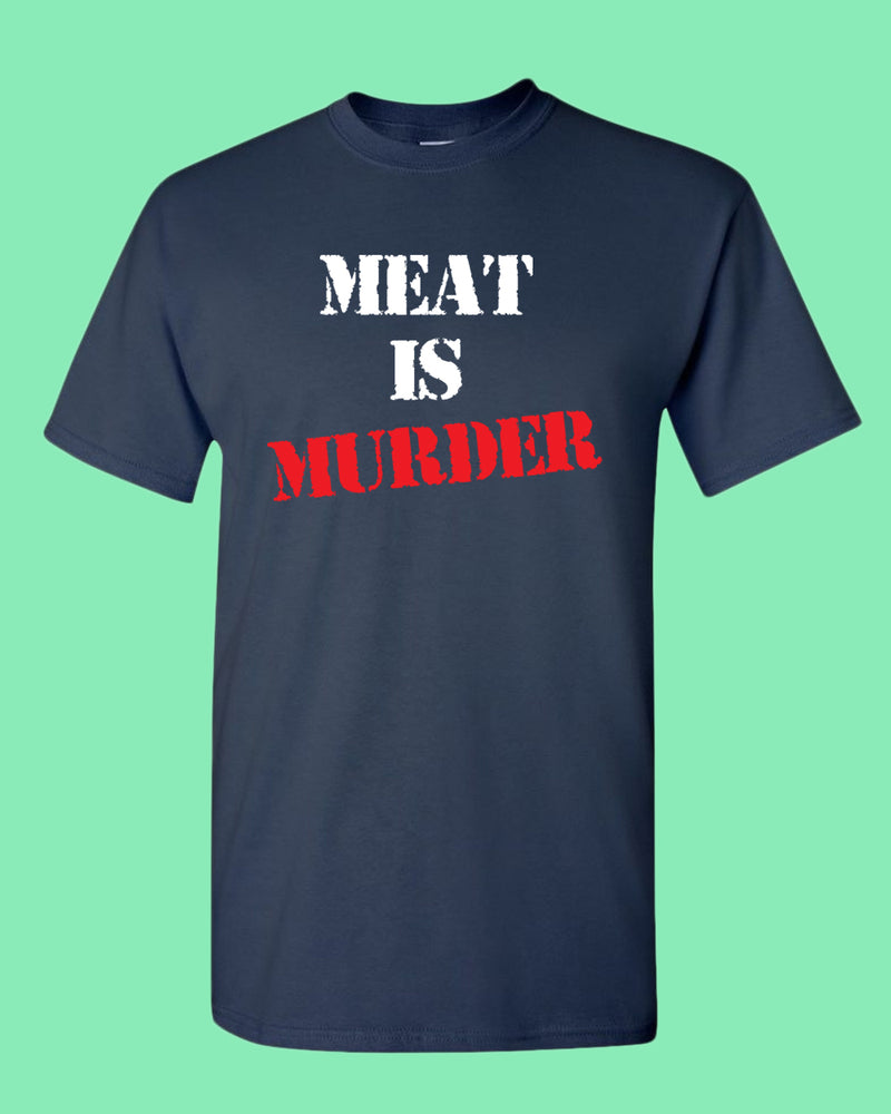 Meat is Murder T-shirt, vegetarian T-shirt - Fivestartees