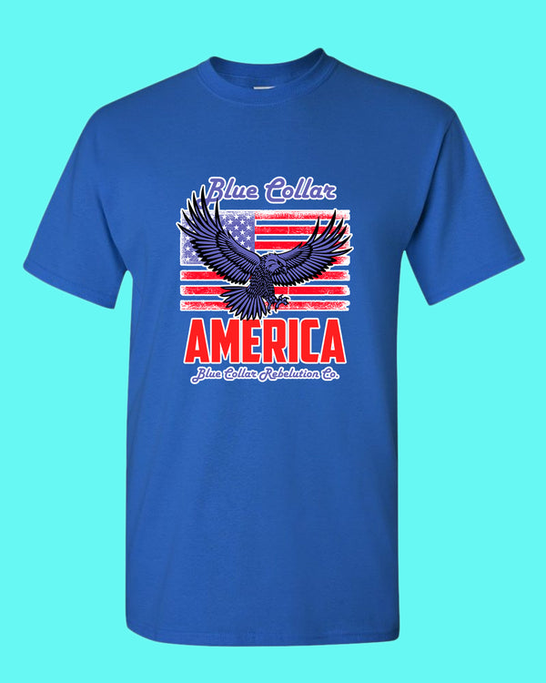 Blue Collar Rebelution T-shirt america T-shirt - Fivestartees