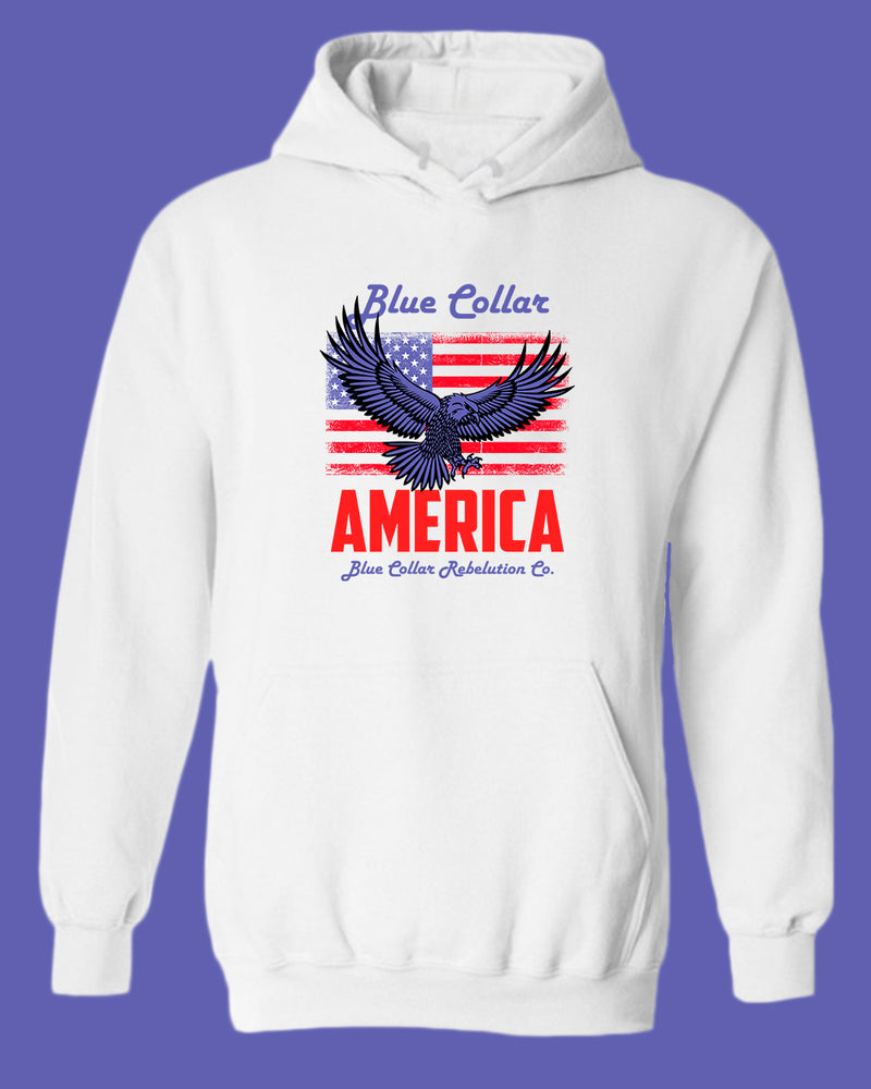 Blue Collar Rebelution hoodie america hoodie - Fivestartees