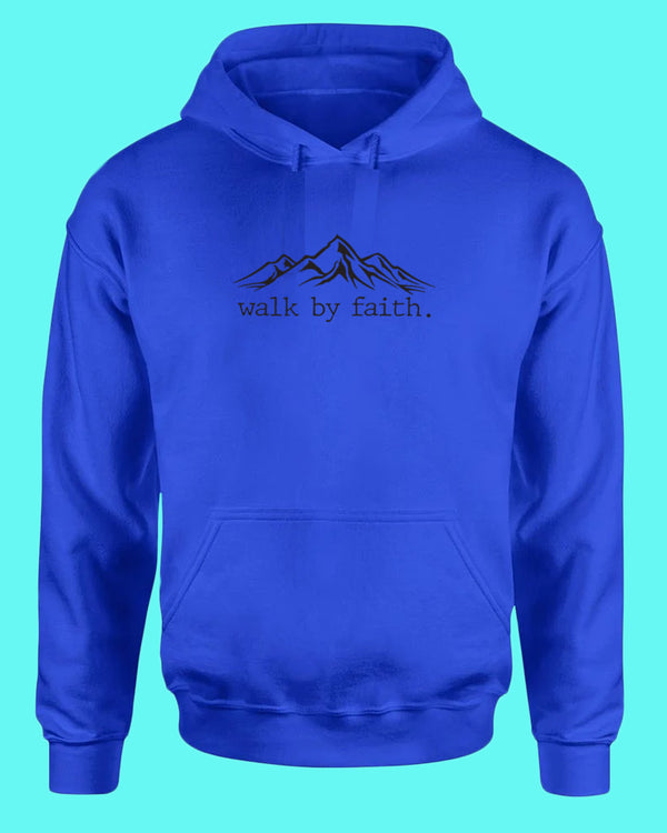 Walk By Faith Religious Hoodie Church Hoodie - Fivestartees