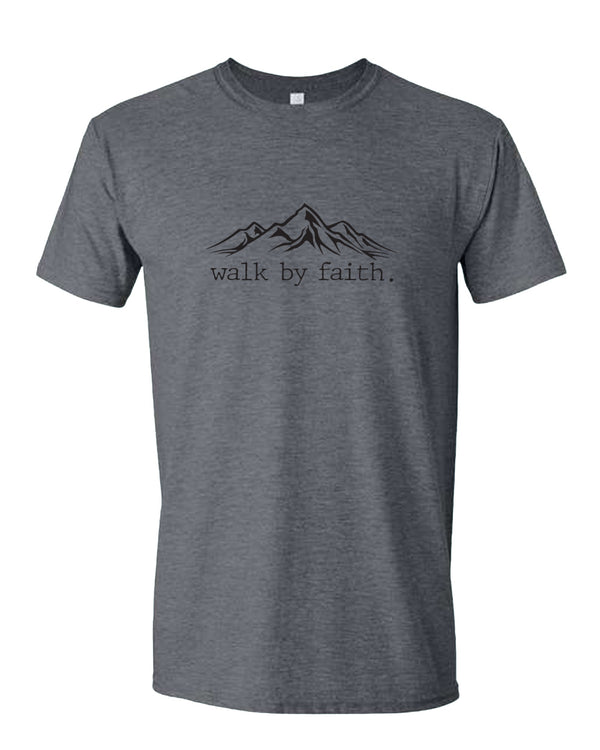 Walk By Faith Religious T-shirt Church T-shirt - Fivestartees