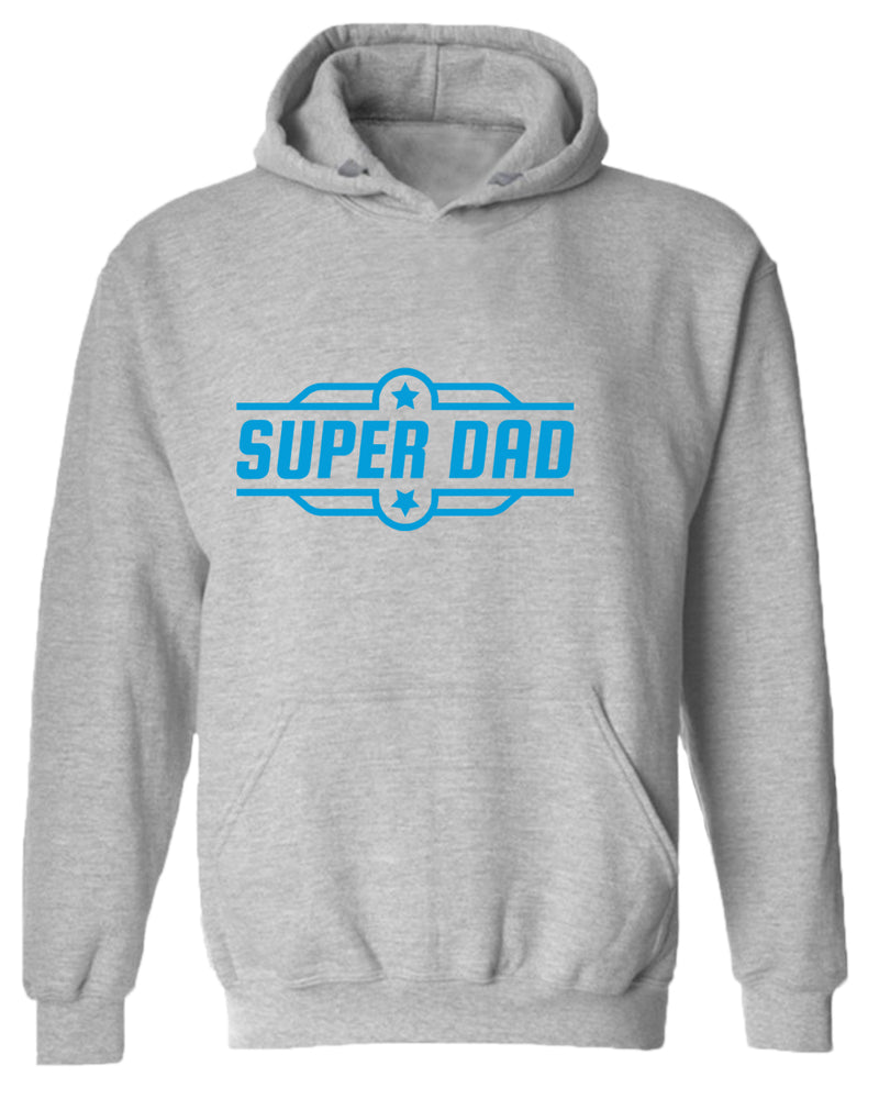 Super dad star hoodie, dad hero hoodie, daddy gift - Fivestartees