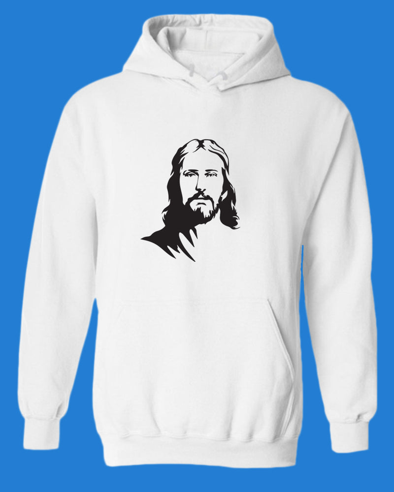 Jesus Portrait Hoodie Religious christian Hoodie - Fivestartees