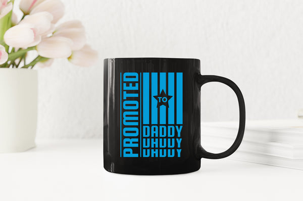 Promoted to daddy Coffee Mug, father's day gift Coffee Mug - Fivestartees