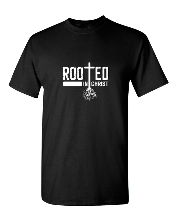 Rooted in Christ T-shirt Christian T-shirt - Fivestartees