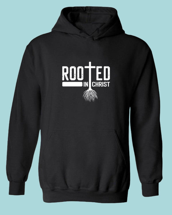 Rooted in Christ Hoodie Christian Hoodie - Fivestartees