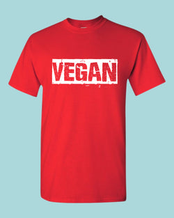 Vegan Dressed logo Shirt, vegetarian t-shirt - Fivestartees