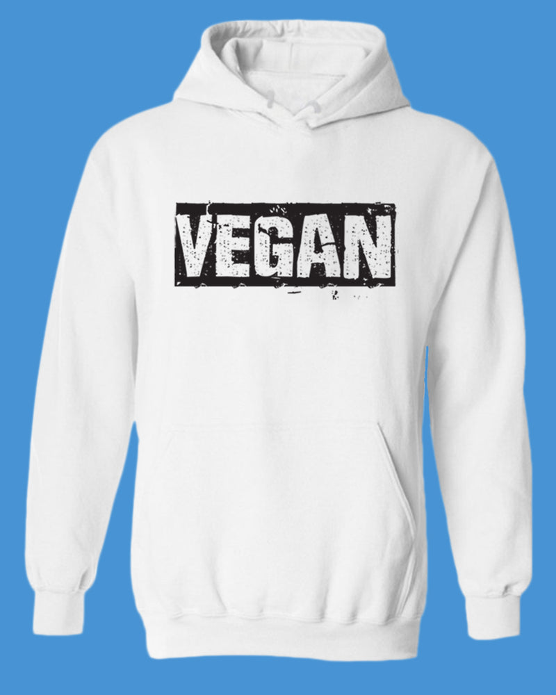 Vegan Dressed logo Hoodie, vegetarian Hoodie - Fivestartees