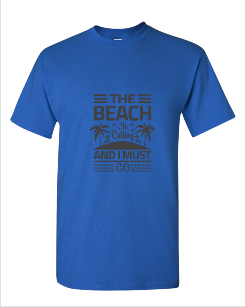 The beach is calling and i must go t-shirt, summer t-shirt, beach party t-shirt - Fivestartees