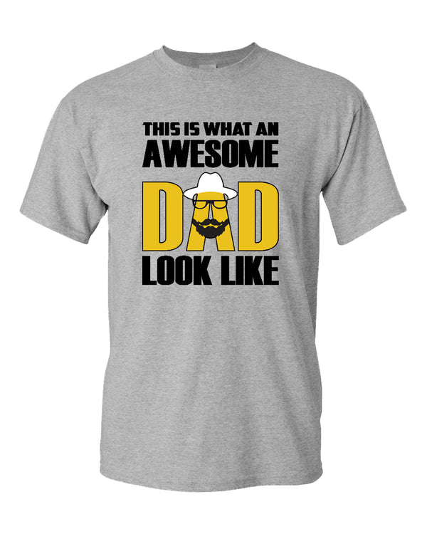 This is what an awesome cowboy dad look like tees, funny t-shirt - Fivestartees